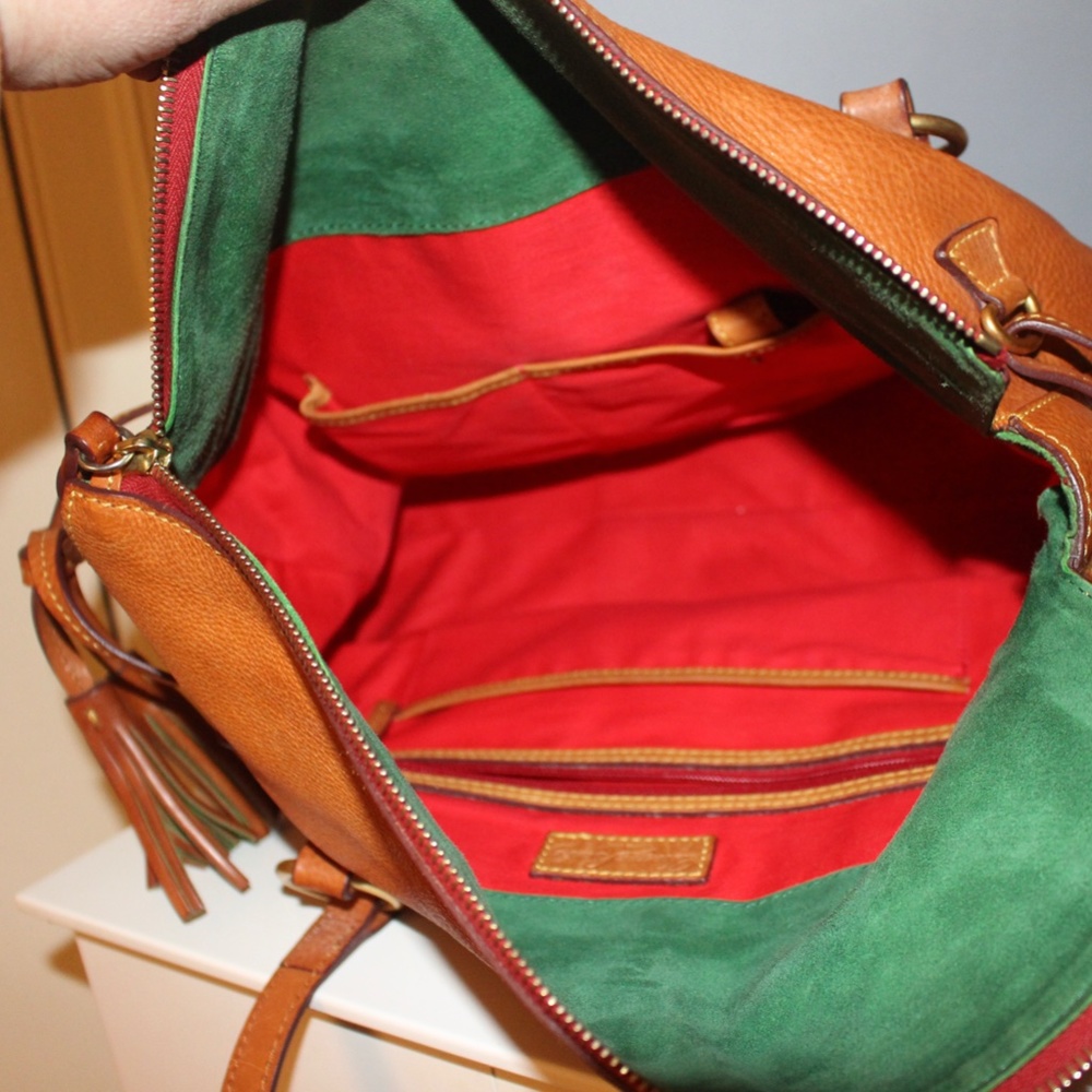Dooney & Bourke Florentine Smith Bag in natural leather - Picture 6 of 15